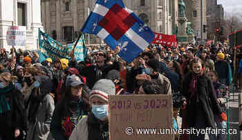 What's left, 10 years after Quebec's Maple Spring — University Affairs - University Affairs