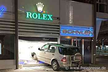 Blitzeinbruch bei Chemnitzer Juwelier: Ermittler prüfen erste Hinweise - freiepresse.de