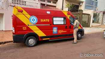 Idosa de 74 anos bate a cabeça ao cair da escada em Cascavel - Catve