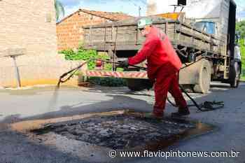 Prefeitura do Crato intensifica o recapeamento da malha viária - Flavio Pinto News
