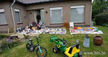 Hele dorp neemt deel aan garageverkoop | Lede | hln.be - Het Laatste Nieuws