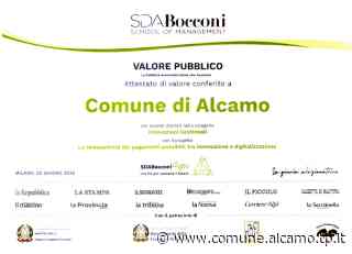 Il Comune Premiato dalla SDA Bocconi, School Of Management - Comune di Alcamo
