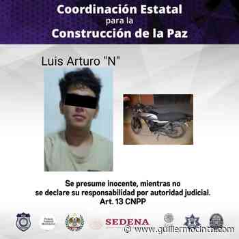 Andaba en una motocicleta robada en Cuernavaca - Noticias de Morelos - La Crónica de Morelos