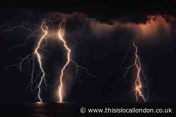 Met Office weather warning: Thunderstorms across London