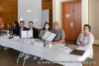 Elne : signature d'une convention entre Udccas, Mediance66 et l'association des maires - La Semaine du Roussillon