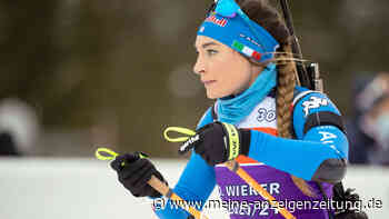 Biathlon: Sturz vom Rad - Starke Blessuren bei Dorothea Wierer