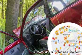 Blackburn: Roads with the most car accidents involving children