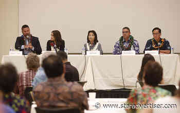 Lieutenant governor candidates forum is showdown over experience