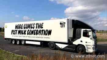 Oatly goes electric with new milk trucks