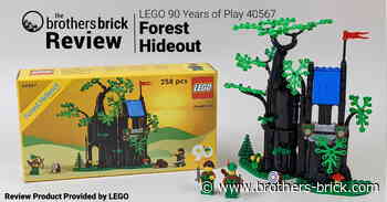 LEGO 90 Years of Play 40657: Forest Hideout – A Nostalgic Gift With Purchase [Review] - The Brothers Brick
