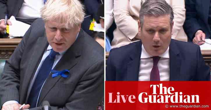 PMQs: Boris Johnson and Keir Starmer clash over rail strikes and the economy – UK politics live