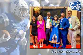 Nas Smith Honored with "Big Brother" Award by United Way of Cayuga County - ccsubluedevils.com