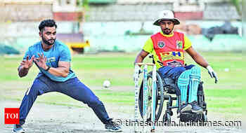 In a league of their own: Wheelchair cricketers win games & hearts - Times of India