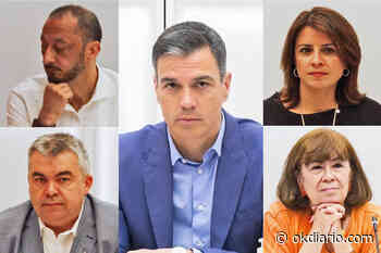 Esta es la cara que se les ha quedado a Sánchez y su Ejecutiva tras el ‘Morenazo’ en Andalucía - Okdiario