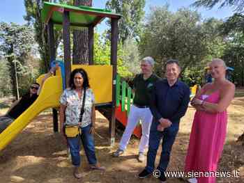 Siena, completata la riqualificazione del parco di via Strozzi - Siena News