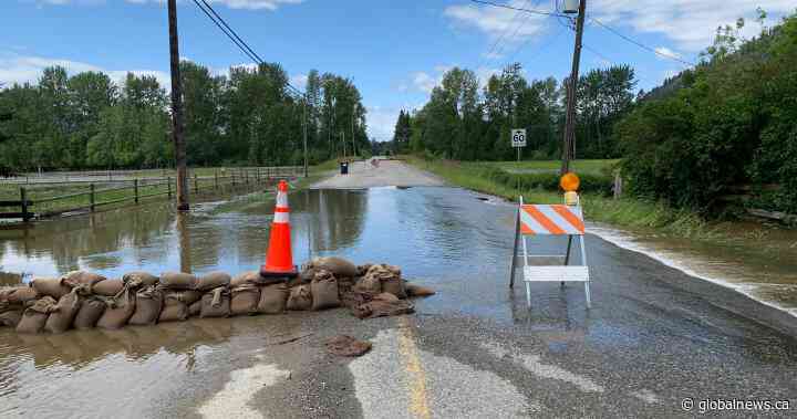 Whitevale residents call for dredging as Lumby, B.C. floodwaters surge again - Global News