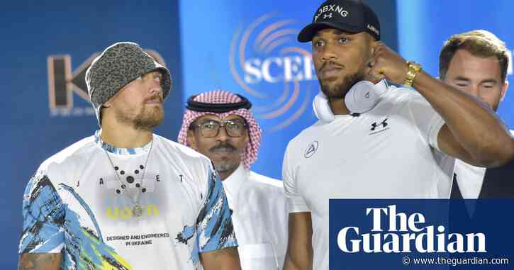 'I am the comeback king': Anthony Joshua on his 'second chance' with Usyk – video