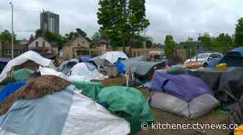 Hot weather a concern at Kitchener encampment - CTV News Kitchener