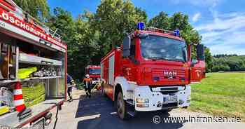 Bamberg: Waldstück Nähe Klinikum stand in Flammen - 40 Einsatzkräfte mussten anrücken - inFranken.de
