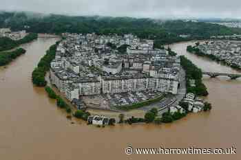 Flooding and landslides destroy buildings and roads in China - Harrow Times