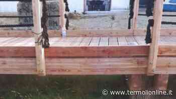 Atti vandalici sulla passerella di Rio Vivo, danni per migliaia di euro - Termoli Online