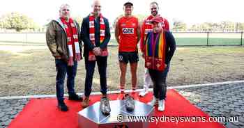 Sydney Swans and HSBC Stand for Pride at this year's Pride Game - Sydney Swans