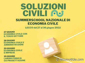 Legambiente. A Lecco la Summerschool nazionale di Economia Civile - Lecco Notizie