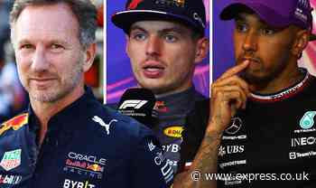 F1 news LIVE: Verstappen 'not true champion', Red Bull suspend driver, Hamilton protest - Express