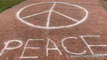 Mahnwache in Nordenham für den Frieden: Solidarität mit der Ukraine - Nordwest-Zeitung