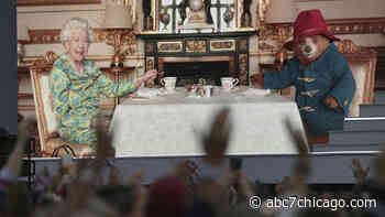 Platinum Jubilee: Queen Elizabeth meets Paddington Bear at Buckingham Palace in video sketch - WLS-TV