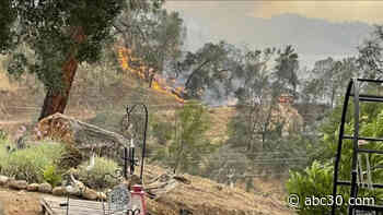 Crews battling grass fire in Fresno County with evacuations underway