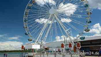 38-Meter-Riesenrad kommt auch heuer wieder nach Prien - Premiere wäre damals fast ins Wasser gefallen