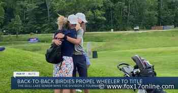 Back-to-back birdies propel Gull Lake's Bryce Wheeler to individual state title - FOX 17 West Michigan News