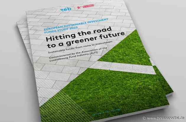European Sustainable Investment Funds Study 2022: Europa bleibt die treibende Kraft für ein nachhaltiges Finanzwesen | Studie über nachhaltige Investmentfonds von Morningstar und zeb - powered by ALFI