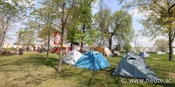 Protest geht weiter: Lobau-Camp bis Winter verlängert - Heute.at