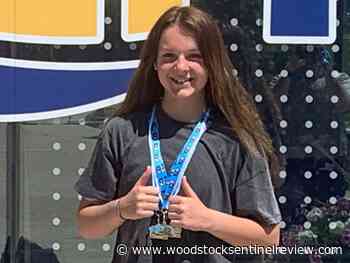 Thompson, Schinkelshoek strike gold at Ontario swimming championships - Woodstock Sentinel Review