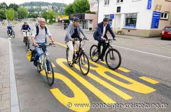 Verkehrsversuch - Begeistert vom Mut der Leonberger - Leonberger Kreiszeitung