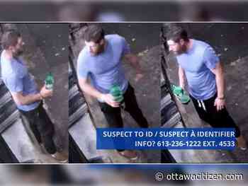 Suspect sought in residential break-in downtown