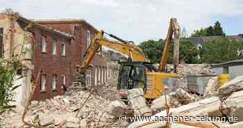 Franzstraße in Aachen: Die alte Hauptschule weicht einem neuen Wohnkomplex - Aachener Zeitung