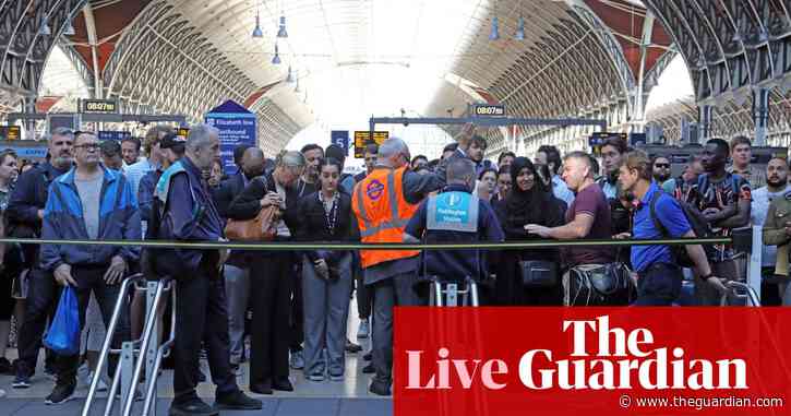 Shapps says RMT claim he wrecked talks ‘a total lie’ as Thursday’s rail strikes set to go ahead – as it happened
