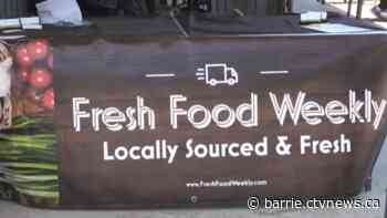 Meal boxes packed with local ingredients delivered to families in need