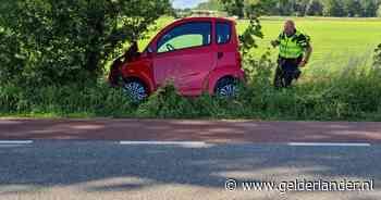 Brommobiel knalt frontaal op boom bij Vragender - De Gelderlander