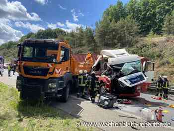 Verkehrsunfall auf der Autobahn A 63: Vollsperrung bei Sembach - Wochenblatt-Reporter