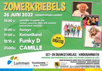 Lummen: Zomerkriebels met Camille (22 juni 2022) - Limburgnieuws.be