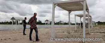 Les explosions de roquettes et de missiles gâchent les vacances des Ukrainiens