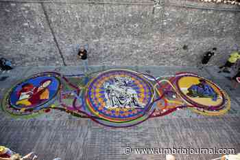 Infiorate Spello 2022, vince l'infiorata di “Arco Romano” - Umbria Journal il sito degli umbri