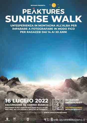 Peaktures Sunrise Walk: escursione all'alba sulle vette dolomitiche - La Voce di Bolzano