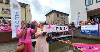 20.000 eendjes gaan in het water in Diest voor allereerste Europese Pink Duck Race: “Strijd tegen borstkanker blijft enorm belangrijk” - Het Laatste Nieuws