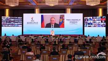 Putin says Russia is rerouting trade to China and India