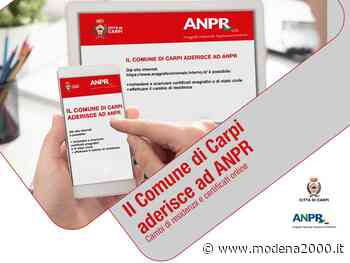 Ora, a Carpi, si può chiedere on-line anche il cambio di residenza - Modena 2000